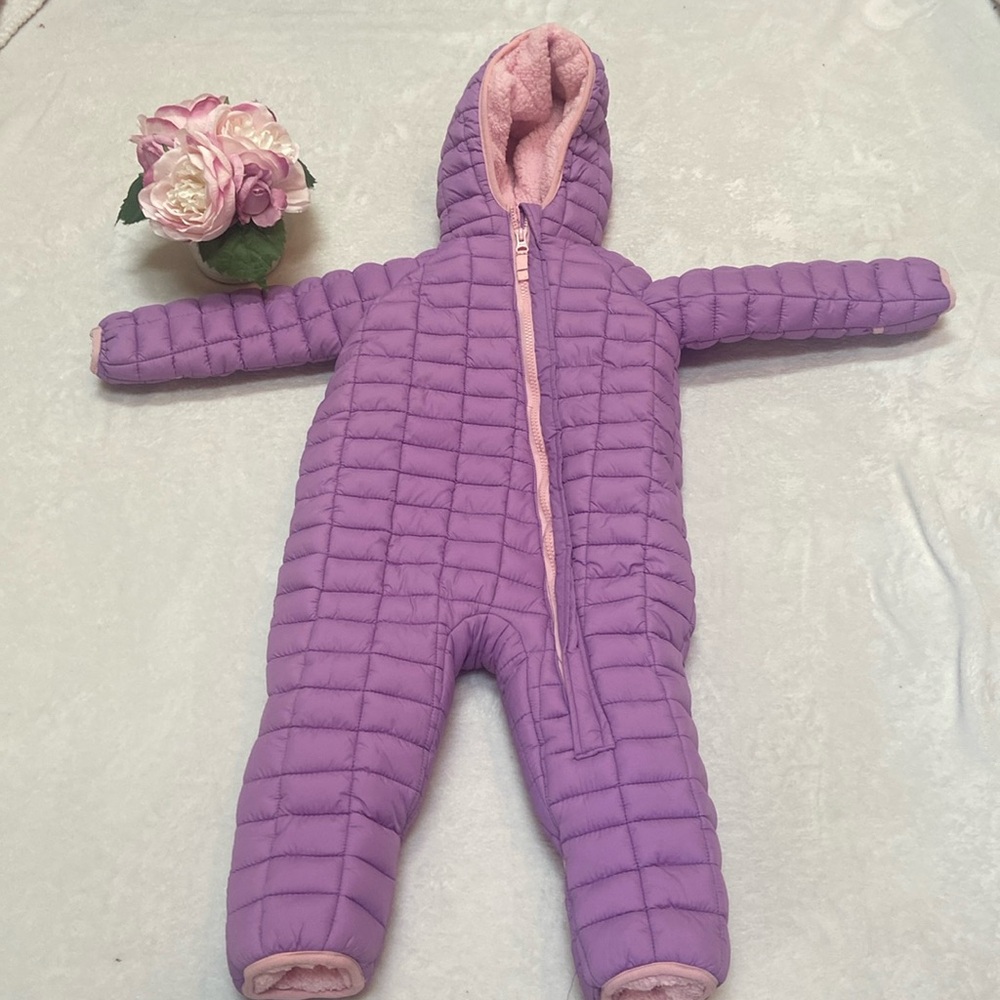 SNOZU Size 18M Zip Front Hooded Snowsuit